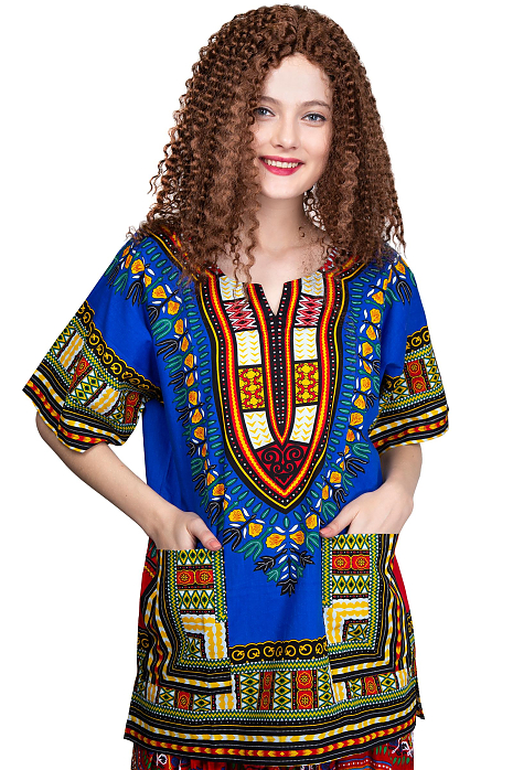 Африканская рубашка dashiki  