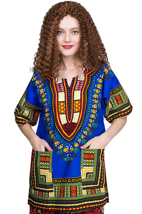 Африканская рубашка dashiki  