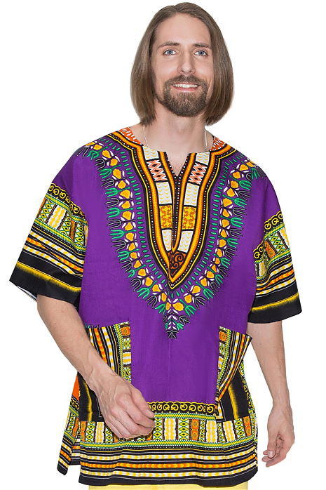 Рубашка африканская dashiki 