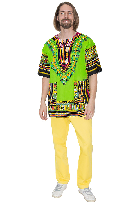 Африканская рубашка dashiki этническая