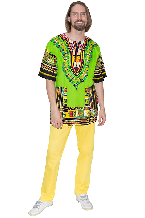 Африканская рубашка dashiki этническая