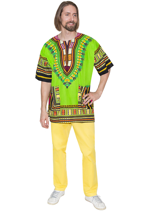 Африканская рубашка dashiki этническая