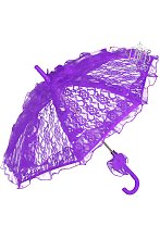 Зонт кружевной фиолетовый