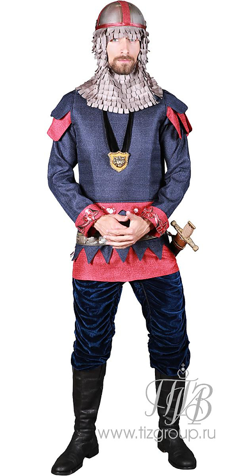 Одежда рыцарей средневековья картинка с подписями