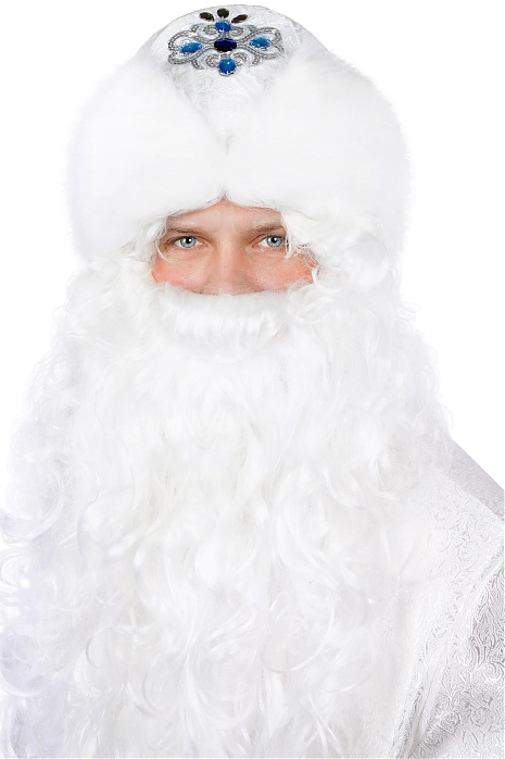 Белая шапка Деда Мороза