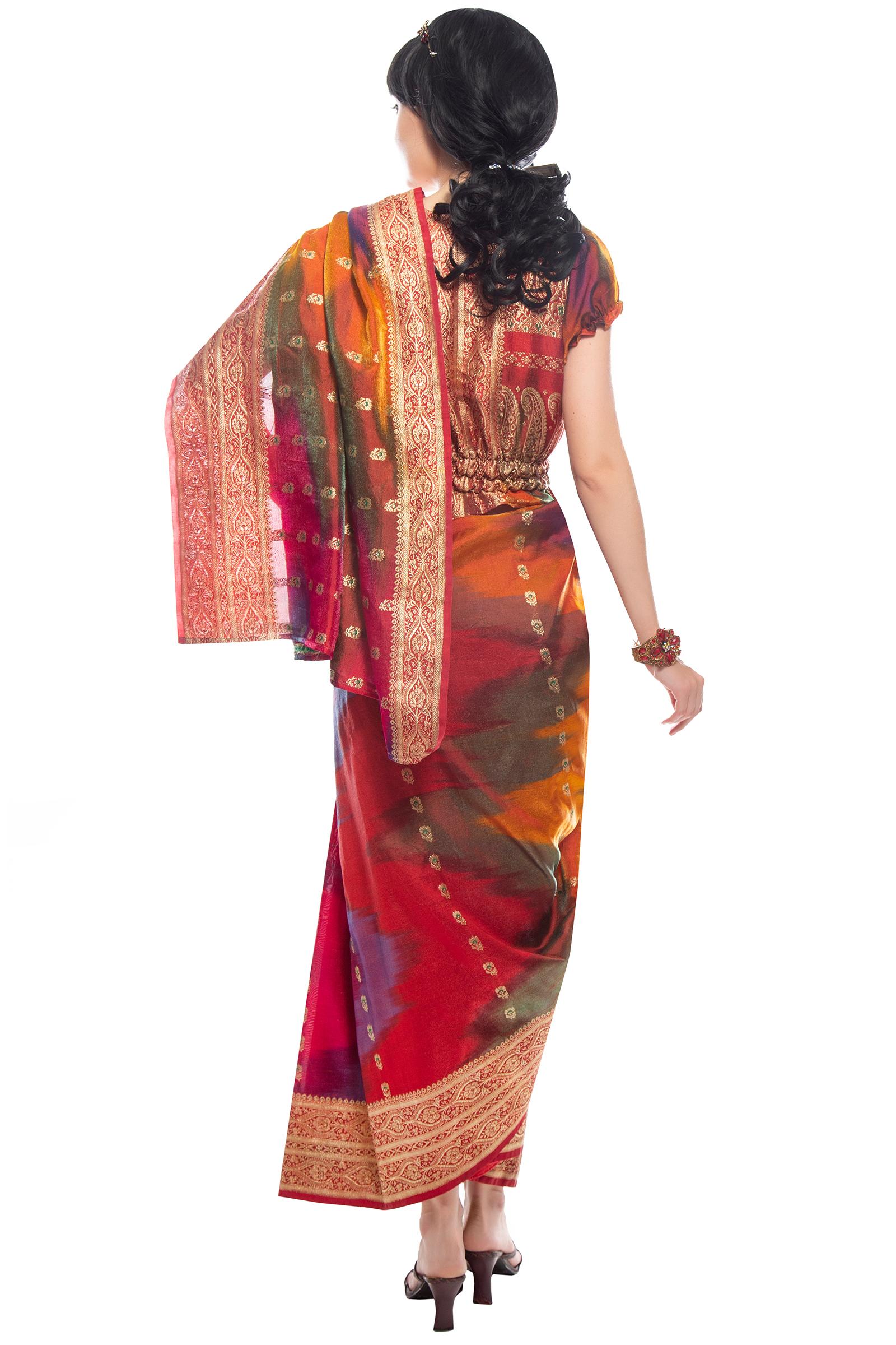 Индийские сари — традиционная одежда богинь — INDIASTYLE