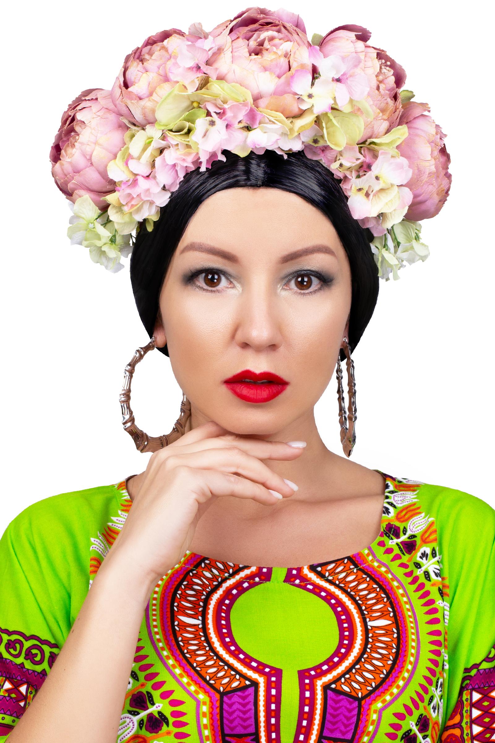Венки из цветов на голову на заказ в Кемерово