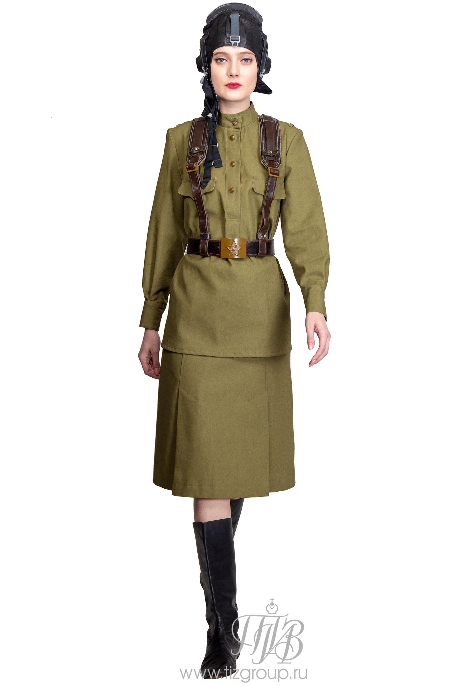 Военное платье для женщин